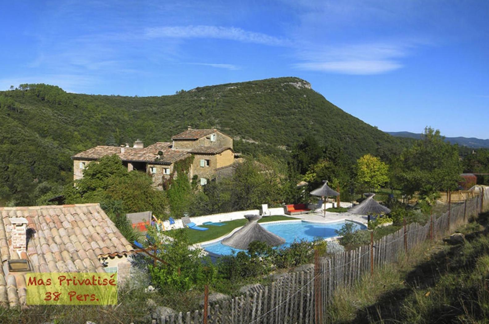 Mas Suejol Villa Anduze Exterior photo