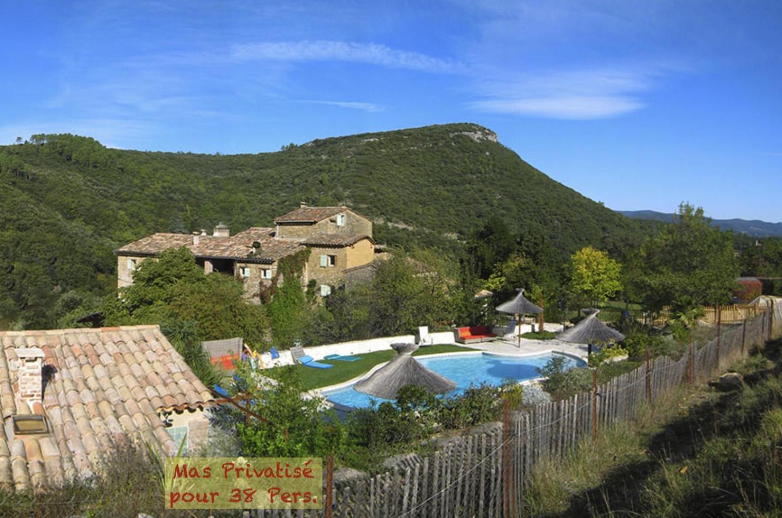 Mas Suejol Villa Anduze Exterior photo